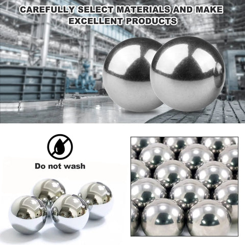 1.5 Inch Bearing Balls Set Five Pieces 38mm G25 Steel Precision Balls For Bike Bearings Loose Balls High Strength Wear Resistant