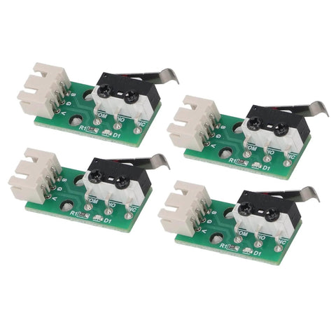 3D Printer Limit Switch Endstop Module With Integrated Plug And 1M Photoelectric Sensor for Mega S, pack of 4 modules