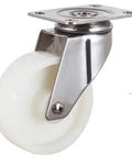 3"inch Caster Wheel - Plate Stainless Steel Nylon - Buy Bearings online - Fast US Shipping