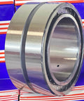 SL185020 Sheave Bearing 2-Row Full Complement Bearing 100x150x67mm close-up, cylindrical roller design.
