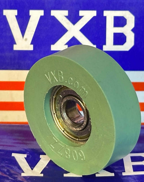 10-Pack 8mm x 1.5" Plastic Covered Ball Bearing