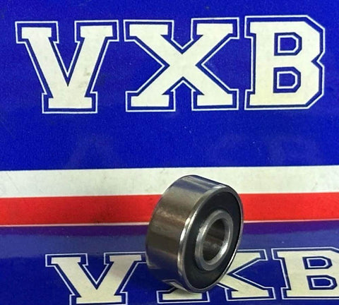 SR3-2RS Bearing - Extended Inner race 3/16" x 1/2" x 0.227" Stainless Steel Sealed Bearing on VXB background