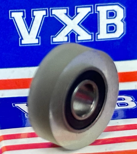 PU5x16x5-2RS PU Covered Ball Bearing 5x16x5mm - Sealed - Miniature - Buy Bearings online - Fast US Shipping