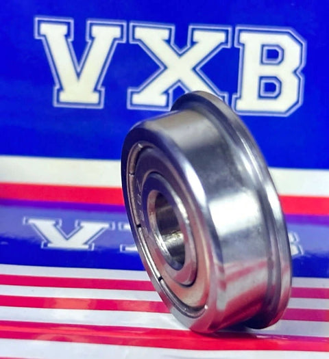 F628ZZ 8x24x8mm Shielded Miniature Flanged Bearing - Buy Bearings online - Fast US Shipping