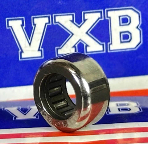 SCE44 Miniature Needle Bearing 1/4" x 7/16" x 1/4" inch front view on colorful box