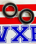 Spinergy Carbon Front HUB Premium Ball Bearings Kit with VXB branding, showcasing rubber-sealed precision bearings for front hub.