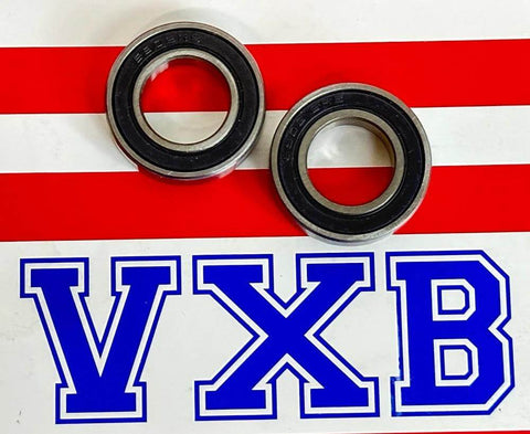 Spinergy Carbon Front HUB Premium Ball Bearings Kit with VXB branding, showcasing rubber-sealed precision bearings for front hub.