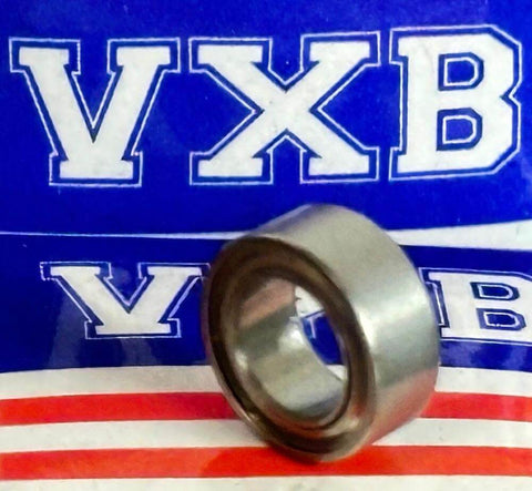 SR156ZZ High Temperature Bearing - 500°F Rated - 3/16" x 5/16" x 1/8" inch displayed with VXB logo backdrop