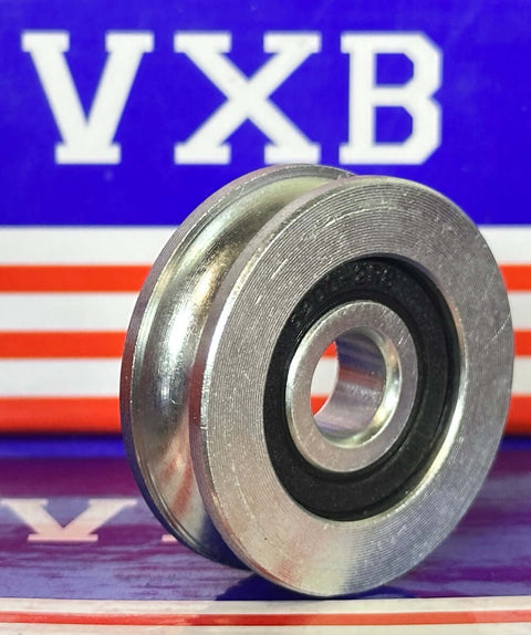 10mm Bore Bearing - 40mm Steel Wire Rope Cable Track Pulley 10x40x12.5mm