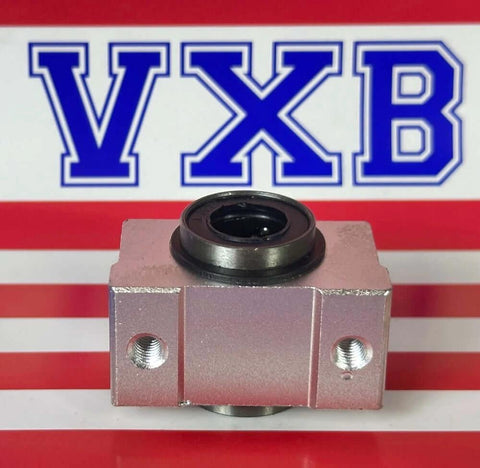 12mm Slide Unit Ball Bushing Block Linear Motion on a red and white striped background