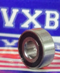 SMR104-2RS Ceramic Sealed Premium ABEC-5 Bearing 4x10x4 Bearing in close-up view with VXB logo