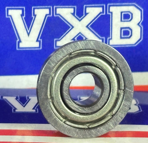 10-Pack Flanged Bearings FR3ZZ 3/16" x 1/2" x 0.196" inch - Shielded