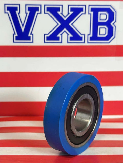 20X50X12mm Polyurethane Rubber roller wheel Bearing Sealed Miniature - tire - Buy Bearings online - Fast US Shipping