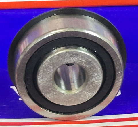 7608DLG-2RS Bearing 1/2" Bore: 1-3/4" Outside Diameter. 1/2"  Single Row With Snap Ring and have Extended inner Ring