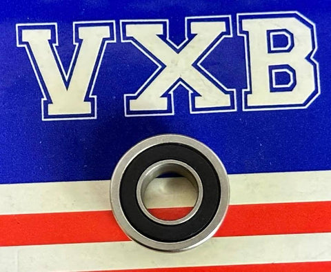 SFR188-2RS Flanged Sealed Bearing 1/4" x 1/2" x 3/16" inch on colorful background