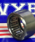 HK1008 Needle Roller Bearing 10x14x8mm, shell type with inner diameter 10mm, outer diameter 14mm, width 8mm, VXB branding in background