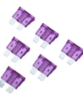 100 Pack 3 Amp ATC ATO Auto Fuses Regular Blade Fuses for Cars, Trucks, Boats, Marine and RV Electrical Systems, Tin Plated Zinc Terminals