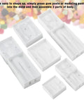 3D People Fondant Mold Set For Cake Decorating Plastic Human Shaped Clay Polymer DIY Templates Sugarcraft Baking Tool Molds