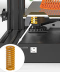 Premium 3D Printer Bed Leveling Springs Set For Ender 3 Series, 8mm OD By 20mm Length, light load metal compression springs in use