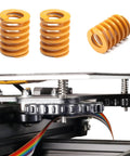 5 Pcs 3D Printer Bed Spring Set 20mm Outer Diameter 10mm Inner Diameter 25mm Free Length Compression Mould Die Springs