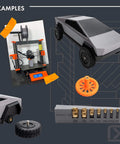 Examples of Threaded Inserts M2 + M3 + M4 + M5 Assortment Box in 3D printed models and components