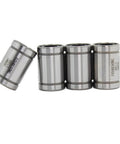 ✝️ 3d printer cnc parts linear bearings set for jgaurora a5/a5s/a1/a3s lm08uu bearing pack of 4pcs on white background