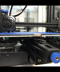 2Pcs Green 3D Printer Die Spring Set installed in 3D printer, showing surface-treated steel spiral springs for mould die stamping use