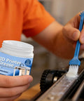 Applying 3D Printer Lube Kit 100g Bearing Oil With Brush Gear Grease for Precision Motion on linear guide rail
