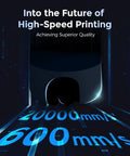All Metal CoreXY Desktop 3D Printer With No Fuss Automatic Bed Leveling And Ultra Fast 600mm Per Second Printing For Pristine First Layers, 280°C Direct Extruder With 3S Detachable Nozzle, 220x220x220mm Build Volume, Adventurer 5M By FlashForge showcasing high-speed 600mm/s printing capability.