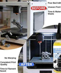 3D Printer Lubricant 100g Dust Resistant Oil For Smooth Precision And Low Friction Movement Across Axes And Gears Pro Grade Maintenance Solution For Home Makers Techies And Workshop Pros shown improving 3D printer performance.