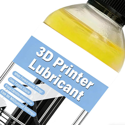 Bottle of 3D Printer Lubricant 100g Dust Resistant Oil for Smooth Precision and Low Friction Movement Across Axes and Gears