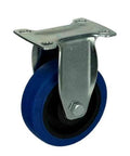 3" inch Caster Wheel Rigid - TPR - Top Plate Mount for smooth motion and stability, 1-pack in automation, mechanical systems.