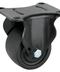 ✝️ 3" inch Low Profile Caster Wheel 441 Lbs Fixed Nylon - Top Plate Mount designed for smooth motion and stable alignment in automation systems.