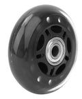 3 Inch Luggage Caster Replacement Wheel With 608ZZ Bearings, Silent PU Wheel For Suitcases, Durable And Pressure Resistant Castor