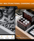 Rechargeable AA And AAA Lithium Batteries 8 Slot Charger 3800mWh case comparison image