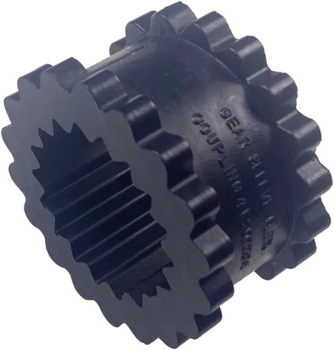 Atlas Copco compatible 3J Sleeve Coupling Insert 3JE Rubber EPDM for Industrial Equipment in close-up view