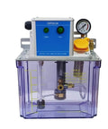 Front view of 3L Automatic Electric Gear Lubrication Pump With Sensor For Oil Lubrication System 220V High Flow Oil Pump