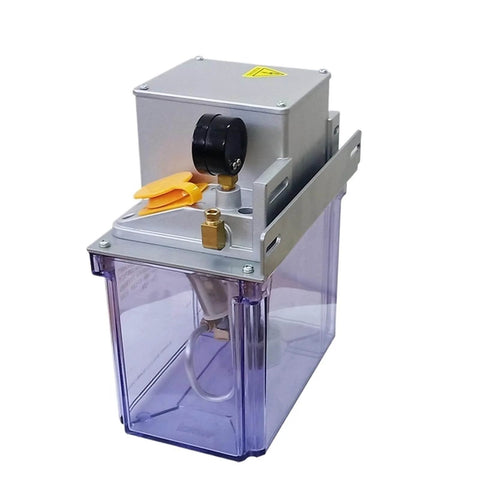 3L Automatic Electric Gear Pump With Sensor For Oil Lubrication System Beefy Heavy Duty Lubrication Pump 220V 1pc NC Pressure Switch