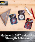 Indoor Double Sided Mounting Tape Mega Roll 3/4 Inch By 350 Inches Heavy Duty Adhesive showcased with other tape options