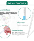 3ml Disposable Dropper Pipettes 100 Pack Leak Proof Food Grade Plastic For Essential Oils Lab And Makeup Use with accurate scale and strong suction