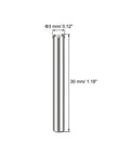 3mm Diameter 30mm Long 304 Stainless Steel Dowel Pins Set Of 30 For Shelf Support And DIY Furniture Assembly Rust Resistant
