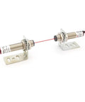 3mm Beam Photoelectric Switch for Trough Beam Infrared Sensor NPN Output with LED Indicator setup shown
