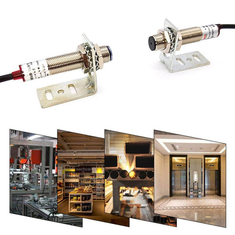 3mm Beam Photoelectric Switch with NPN Output and LED Indicator showcasing industrial and automation applications