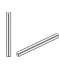 3mm Diameter 30mm Long 304 Stainless Steel Dowel Pins Set Of 30 for Shelf Support and DIY Furniture Assembly