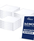 Nano Double Sided Tape Squares Clear Mounting Tape Kit 15 Pre Cut 3x3 Inches Heavy Duty Adhesive for wall décor and crafts