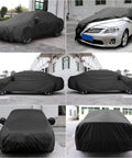 3XL Breathable Waterproof Car Cover with Mirror Pockets - All-Season Protection for SUV, Pickup Trucks, Large Vehicles