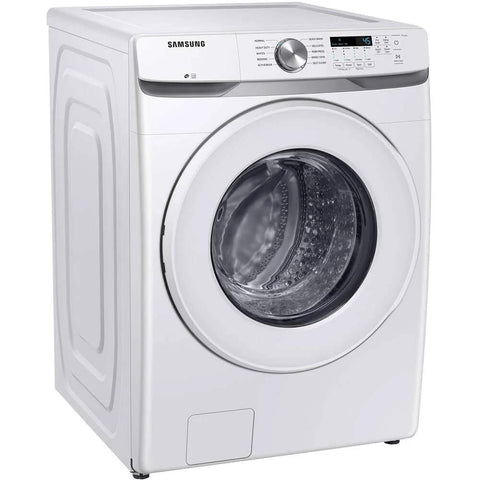 Efficient 4.5 cu ft front-load washer with Vibration Reduction Technology, ENERGY STAR certified, ideal for small laundry spaces.