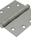 4 Pack 4.5 Inch Ball Bearing Door Hinges Prime Coated For Smooth Quiet Opening And Closing Ideal For Light To Medium Weight Interior And Exterior Commercial Doors With 3 Hour UL Fire Rating