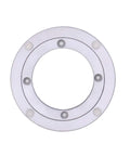 Top view of 4.5 Inch Lazy Susan Bearing Turntable Bearing with heavy duty aluminum alloy for quiet smooth rotation, circular design