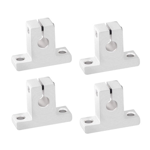 Premium 200mm D8 Linear Motion Rod Shaft Guide Set With 4 SK8 Shaft Supports for 3D Printers and CNC Machines